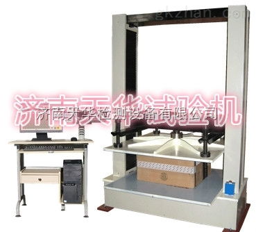 包装箱抗压强度试验机实验步骤简介